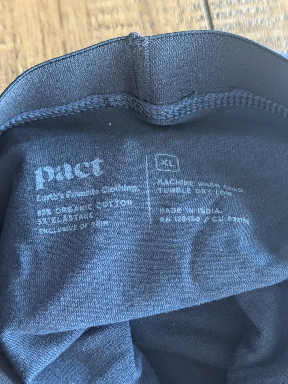 Pact Organic Cotton Men’s boxers - set of 4 - size XL - NWOT